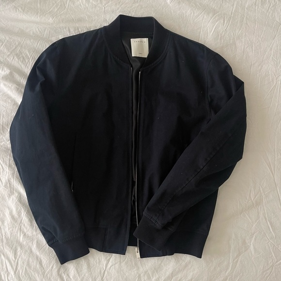 Sandro Cotton Bomber Jacket - Picture 1 of 4